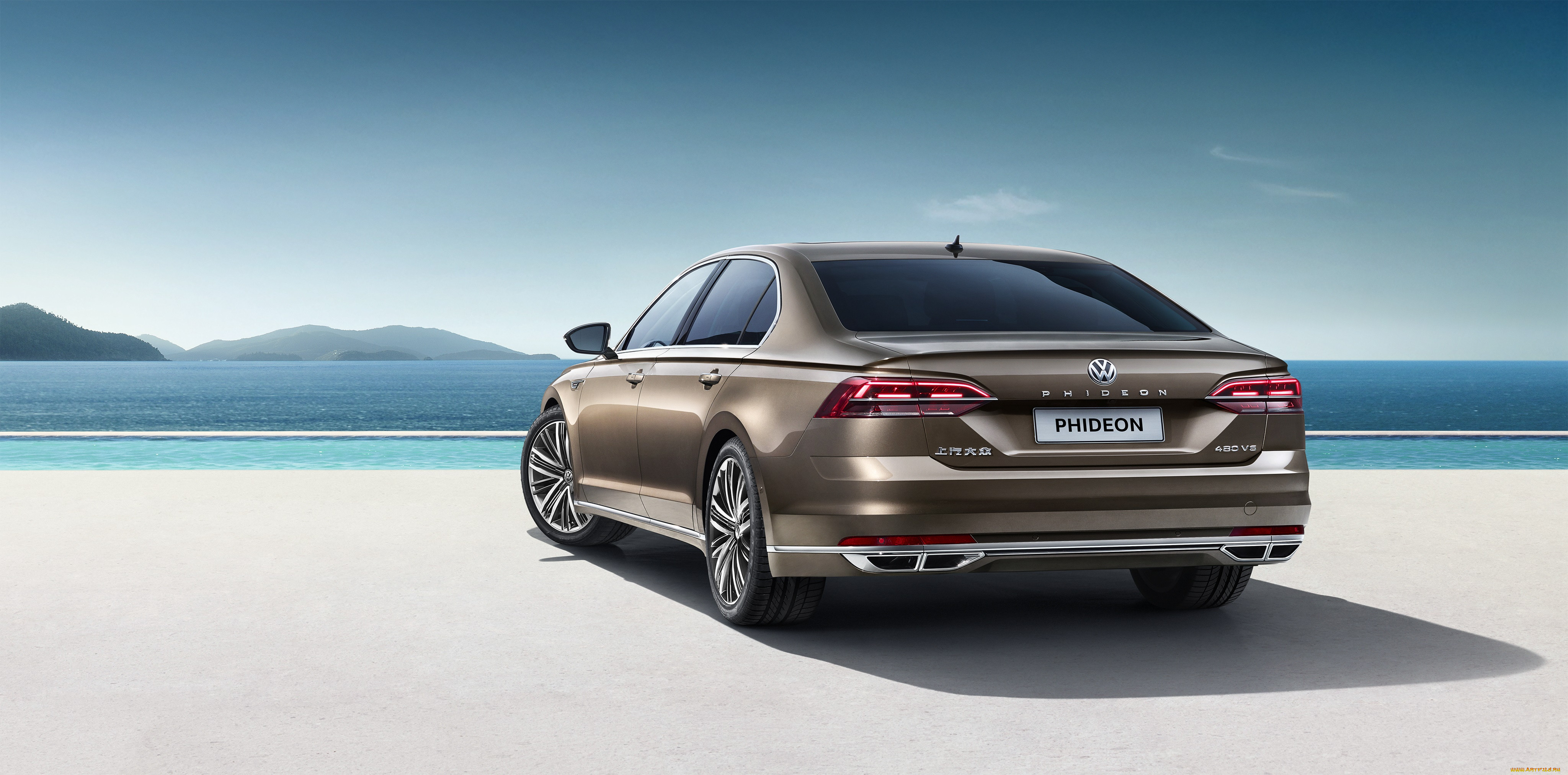 , volkswagen, phideon, 2016